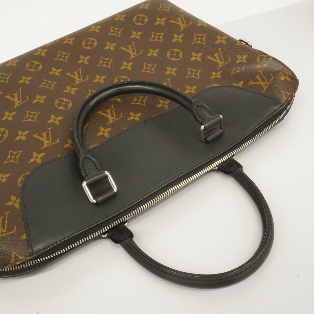 LOUIS VUITTONAuth  Monogram Macassar Porte De Cumanjour NM M54019 Briefcase - Picture 7 of 10
